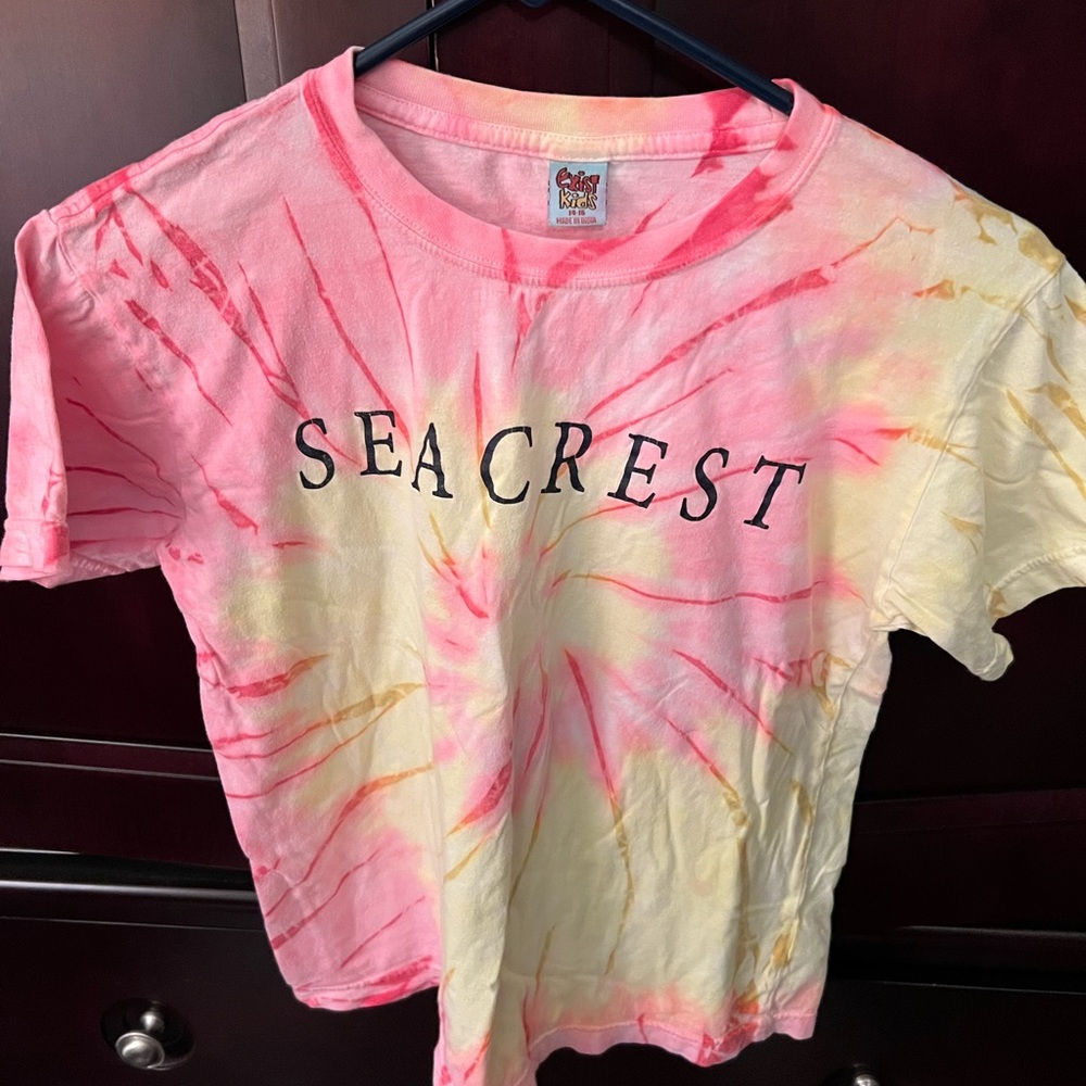 Seacrest Beach tee shirts. Both are youth large but fit more like medium.